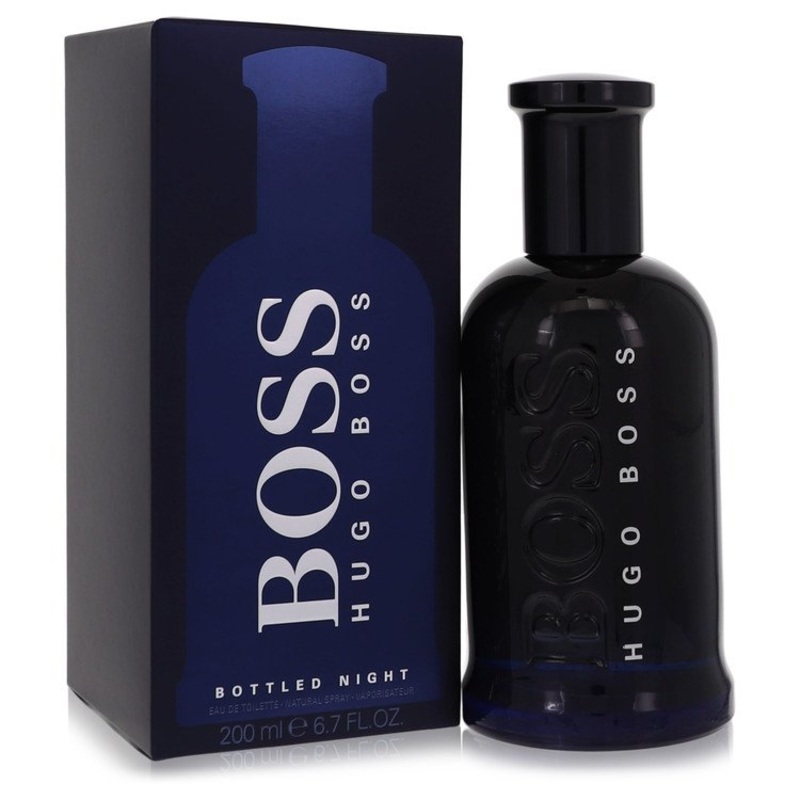 Boss Bottled Night by Hugo Boss Eau De Toilette Spray 6.7 oz for Men - Premium Designer Fragrance