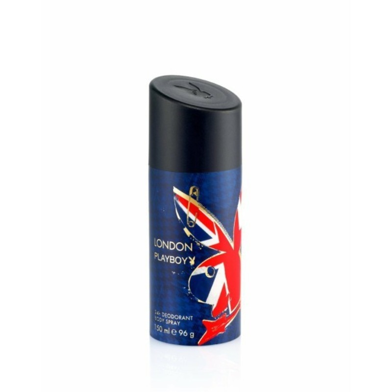 Playboy London Deodorant by Playboy 5.0 Oz. Deodorant Spray For Men