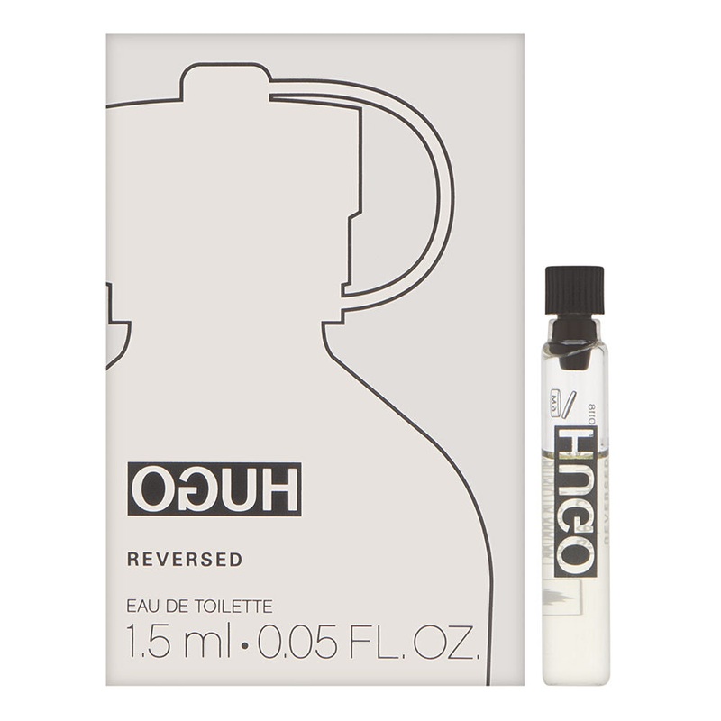 Hugo Reversed by Hugo Boss for Men 0.05 oz Eau de Toilette Vial Spray