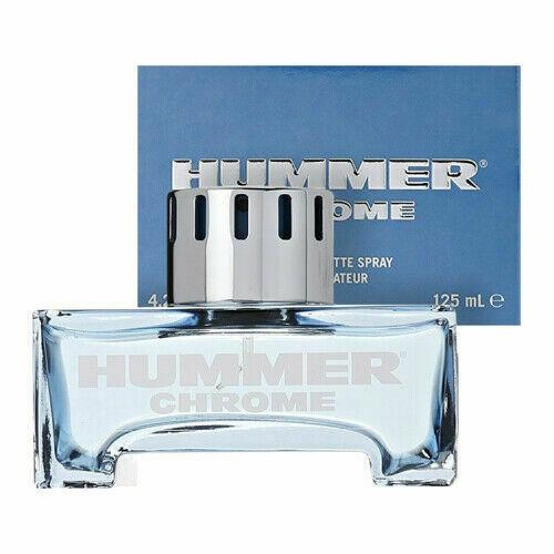 Hummer Chrome EDT Spray (M) 125ML (NO BOX)