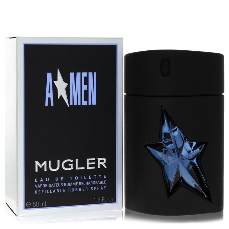 Angel by Thierry Mugler Eau De Toilette Spray Refillable (Rubber Flask) 1.7 oz | Men Collection by AAA Beauty