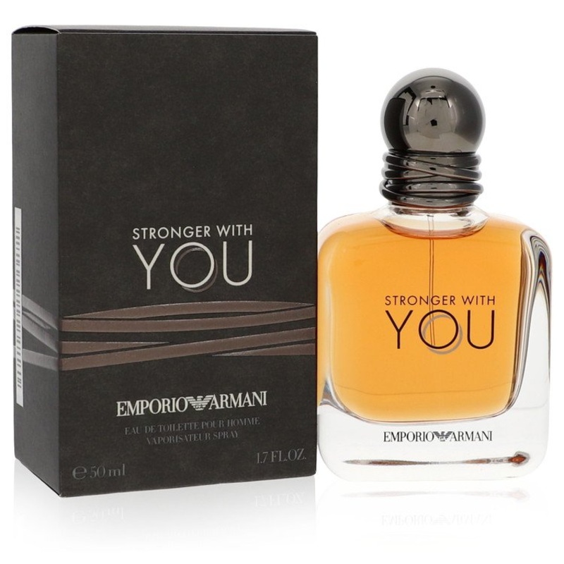 Stronger With You by Giorgio Armani For Men Eau De Toilette Spray 1.7 oz