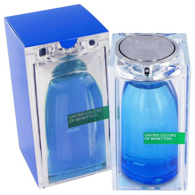 United Colors of Benetton Man by Benetton 4.2 Oz. Eau De Toilette Spray For Men