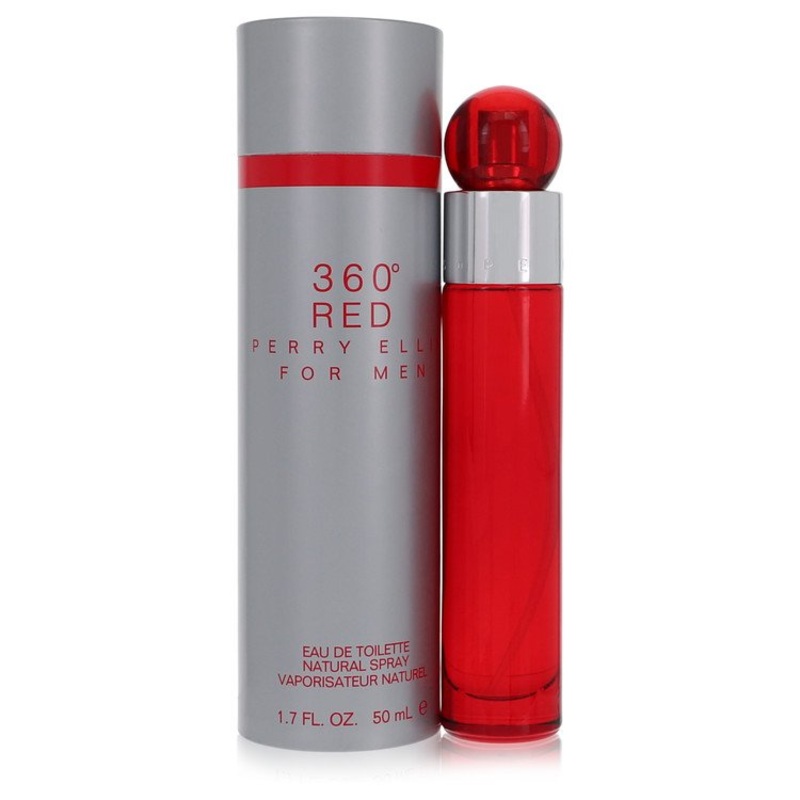 Perry Ellis 360 Red by Perry Ellis Eau De Toilette Spray 1.7 oz for Men - Premium Designer Fragrance