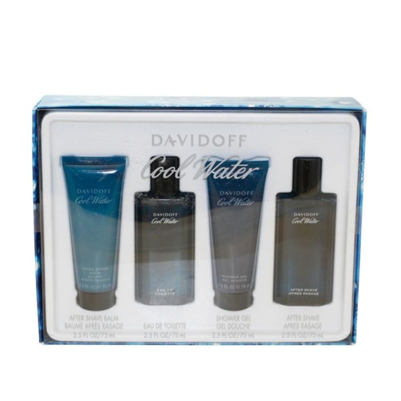Cool Water 4Pc Gift Set by Davidoff for Men