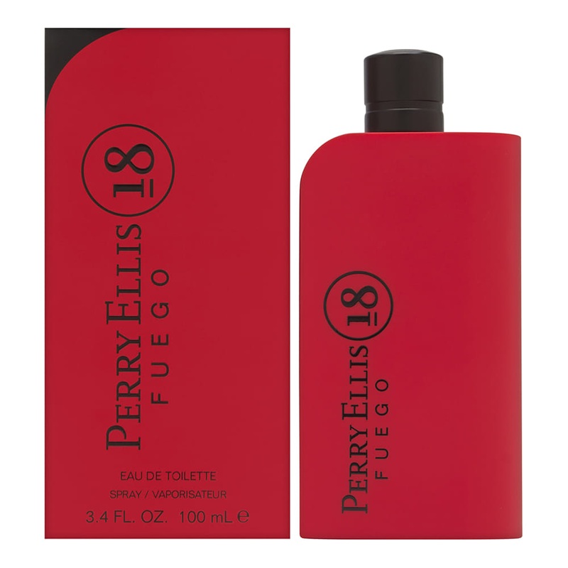 Perry Ellis 18 Fuego by Perry Ellis for Men 3.4 oz Eau de Toilette Spray