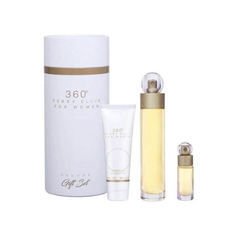 Perry Ellis 360 3 Pices Gift Set by Perry Ellis for Women