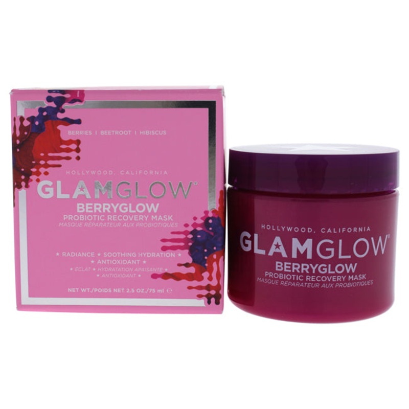 Berryglow Probiotic Recovery Mask by Glamglow for Unisex - 2.5 oz Mask 2.5 oz.