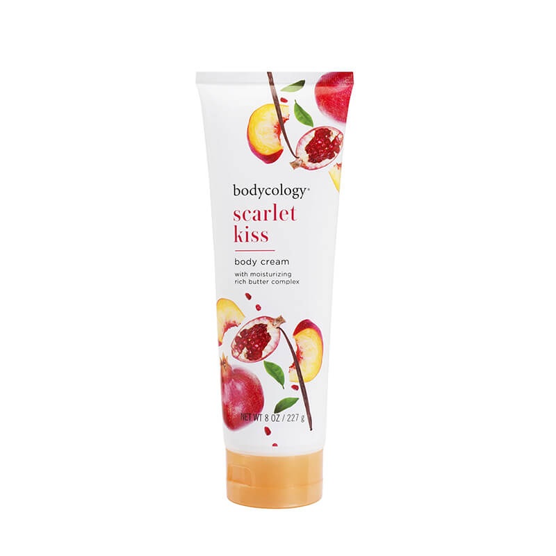 Bodycology Scarlet Kiss Body Cream (Unboxed) 227G (L)