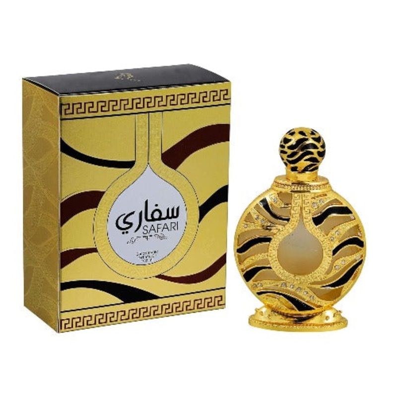 Khadlaj Safari Gold Concentrated Perfume Oil 1.2 Oz