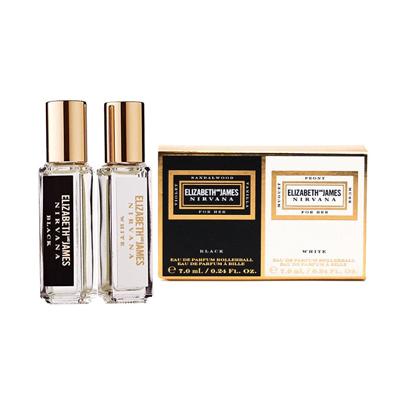Elizabeth And James Nirvana Rollerball Set 7ml EDP (L)