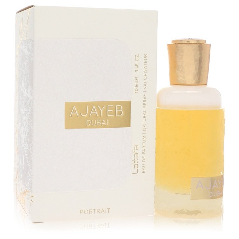 Lattafa Ajayeb Dubai Portrait by Lattafa Eau De Parfum Spray (Unisex) 3.4 oz for Men - Premium Designer Fragrance