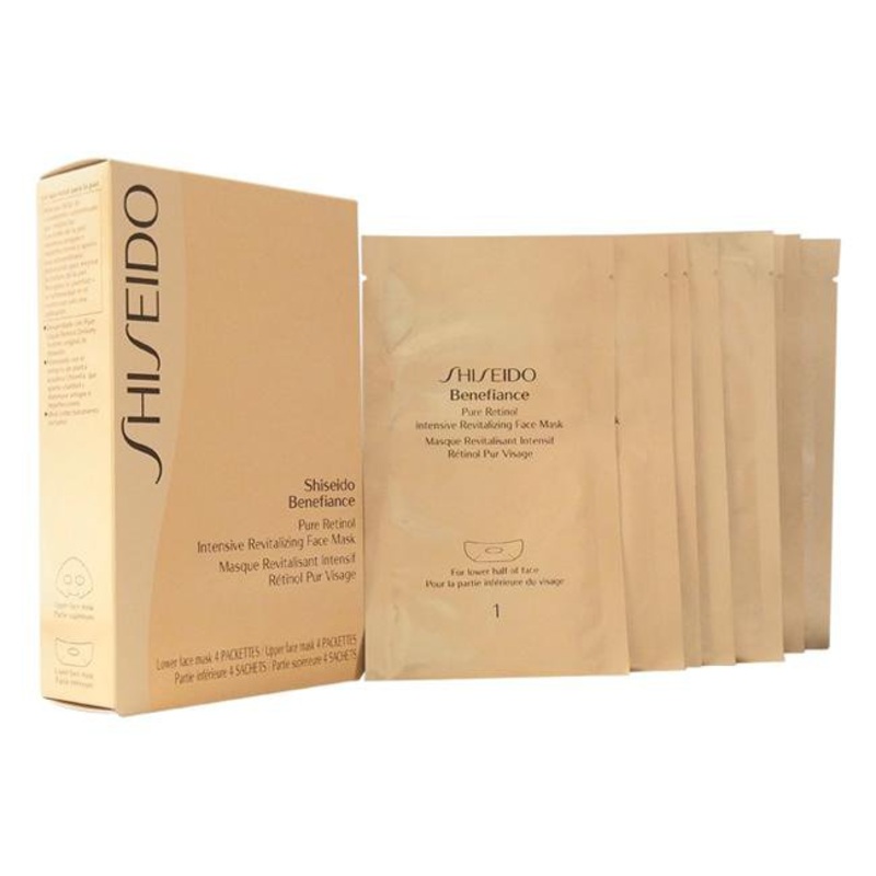 Benefiance Pure Retinol Intensive Revitalizing Face Mask - 4 Pairs Mask