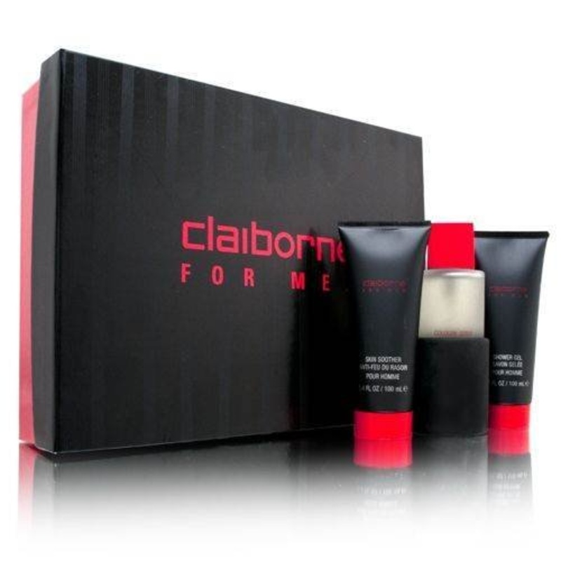 Claiborne Gift Set by Liz Claiborne 3 Piece Gift Set: 0.5 Oz Curve Cologne + 0.5 Oz Claiborne Cologne + 0.5 Oz Claiborne Sport Cologne. For Men