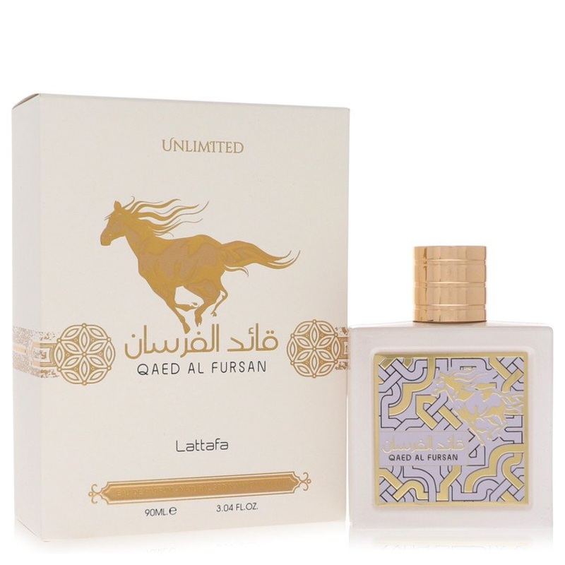 Lattafa Qaed Al Fursan Unlimited EDP Spray 3.0 Oz Cologne by Lattafa for Men