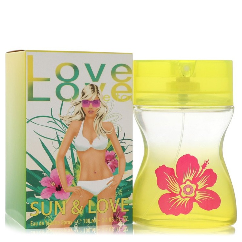 Sun & love by Cofinluxe For Women Eau De Toilette Spray 3.4 oz