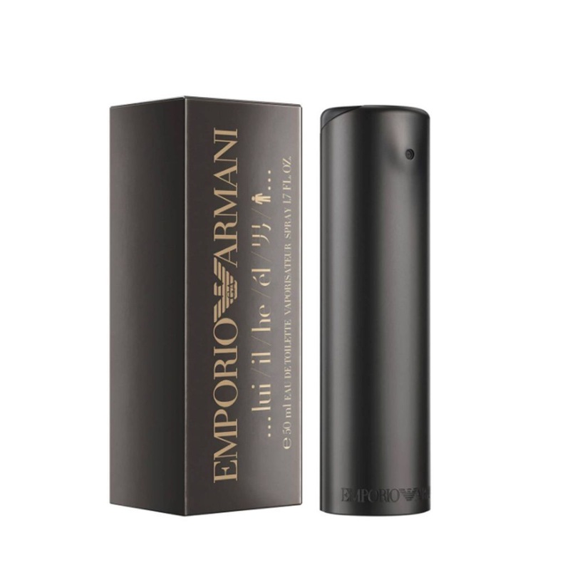 Armani He Eau de Toilette Men's Aftershave Spray (50ml, 100ml) 50ml