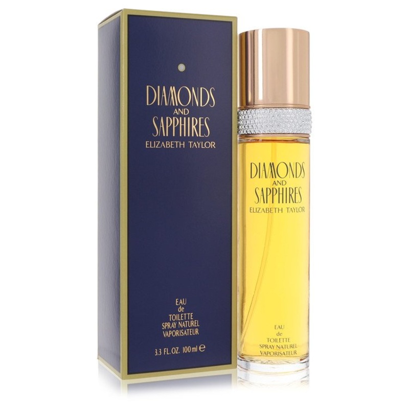 DIAMONDS & Sapphires by Elizabeth Taylor Eau De Toilette Spray 3.4 oz for Women - Premium Designer Fragrance