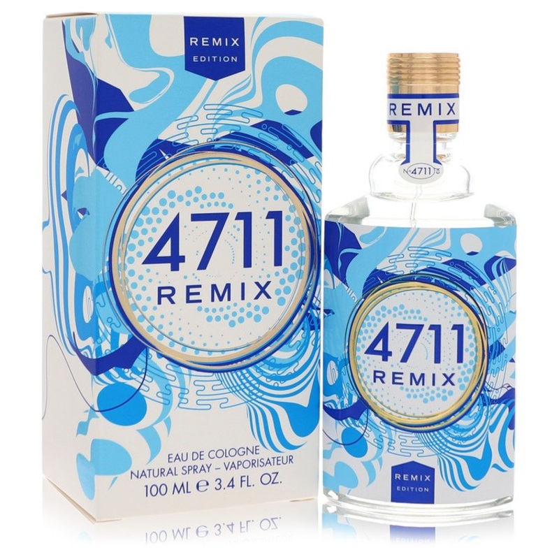 4711 Remix Sparkling Island by 4711 Eau De Cologne Spray (Unisex) 3.4 oz for Men - Premium Designer Fragrance