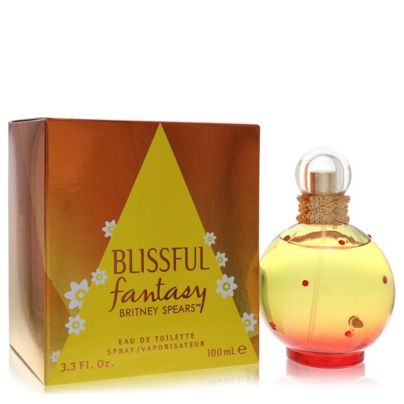 Blissful Fantasy By Britney Spears Perfume 3.3 Oz Edt Spray For Women - Box
