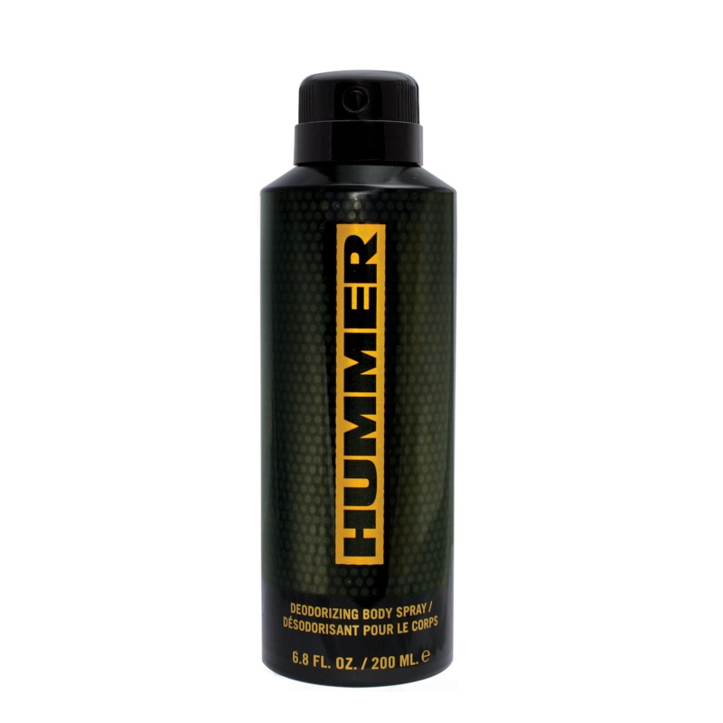 Hummer Yellow Classic Deodorizing Body Spray 200ML (M)