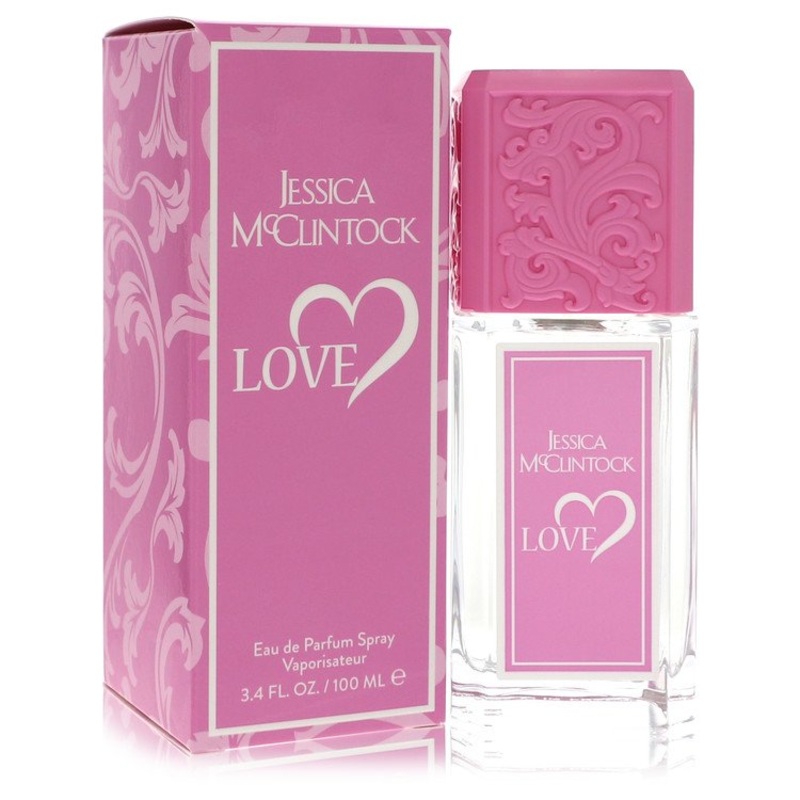 Jessica Mc Clintock Love by Jessica Mcclintock Eau De Parfum Spray 3.4 oz for Women - Premium Designer Fragrance