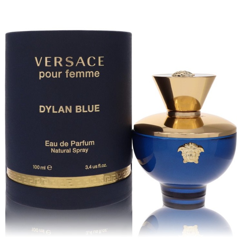 Versace Pour Femme Dylan Blue by Versace Eau De Parfum Spray 3.4 oz for Women - Premium Designer Fragrance