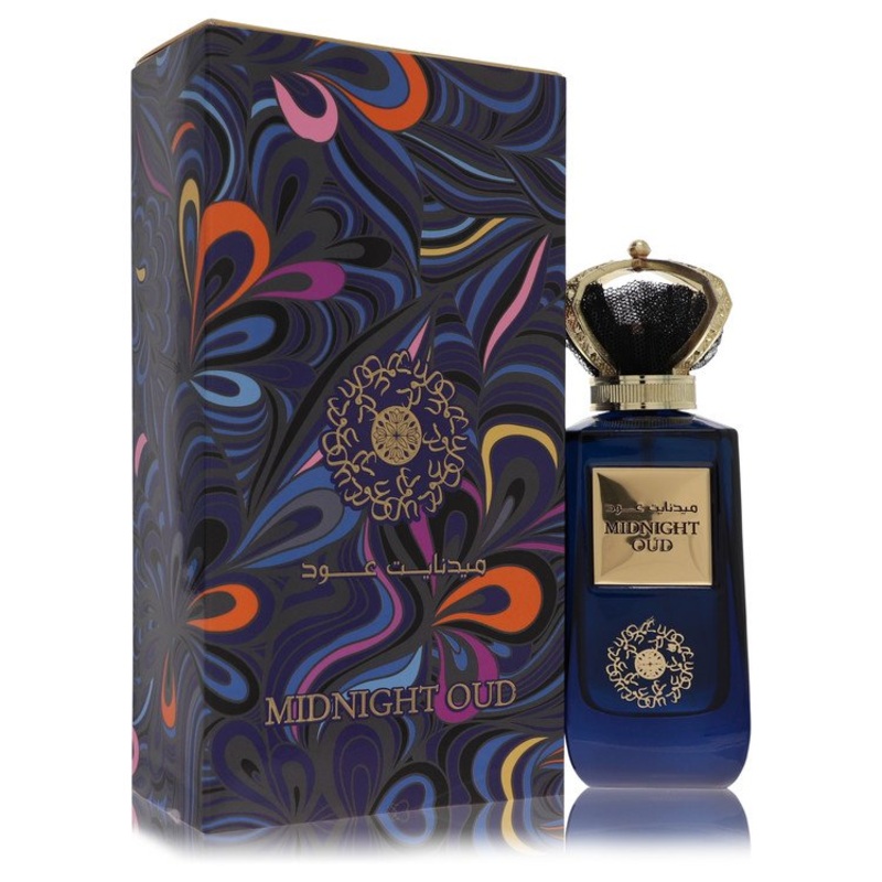 Ard Al Zaafaran Midnight Oud by Al Zaafaran Eau De Parfum Spray (Unisex) 3.4 oz for Men - Premium Designer Fragrance