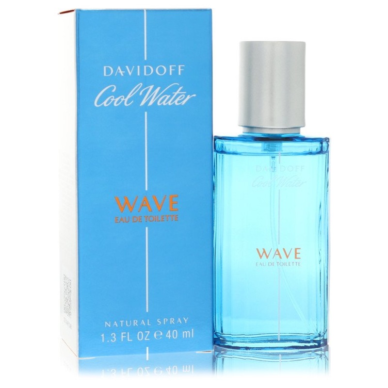 Cool Water Wave by Davidoff For Men Eau De Toilette Spray 1.3 oz