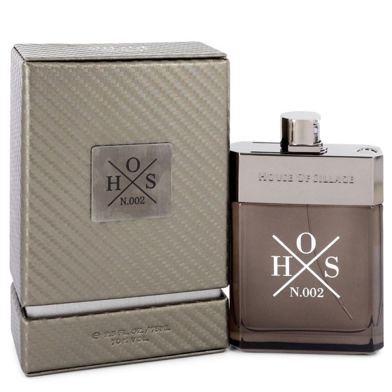 Hos N.002 by House of Sillage Eau De Parfum Spray 2.5 oz for Men - Premium Designer Fragrance