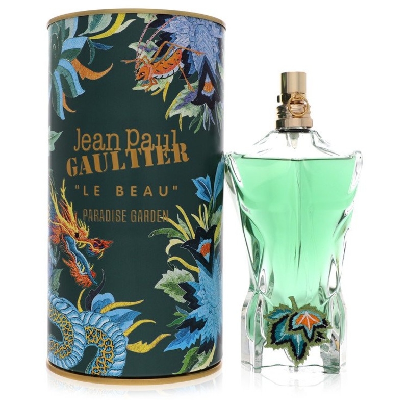 Jean Paul Gaultier Le Beau Paradise Garden by Jean Paul Gaultier Eau De Parfum Spray 4.2 oz for Men - Premium Designer Fragrance