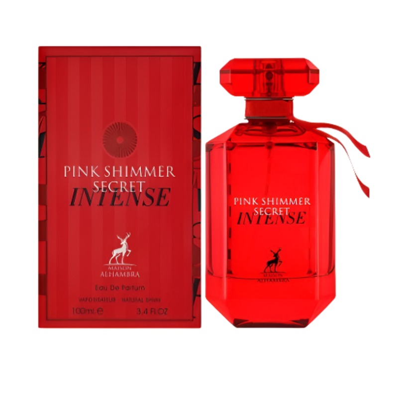 Maison Alhambra Pink Shimmer Secret Intense Eau De Parfum 3.4 Oz