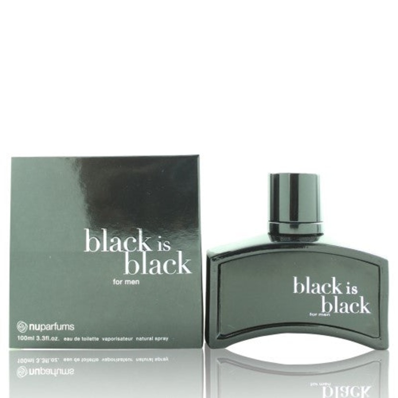 Black Is Black By Nuparfums Cologne 3.3 Oz Edt Spray For Men - Box