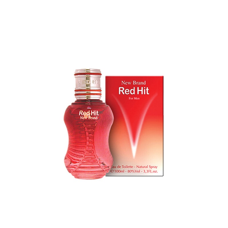Red Hit By New Brand 3.4 oz Eau De Toilette Spray for Men Default Title