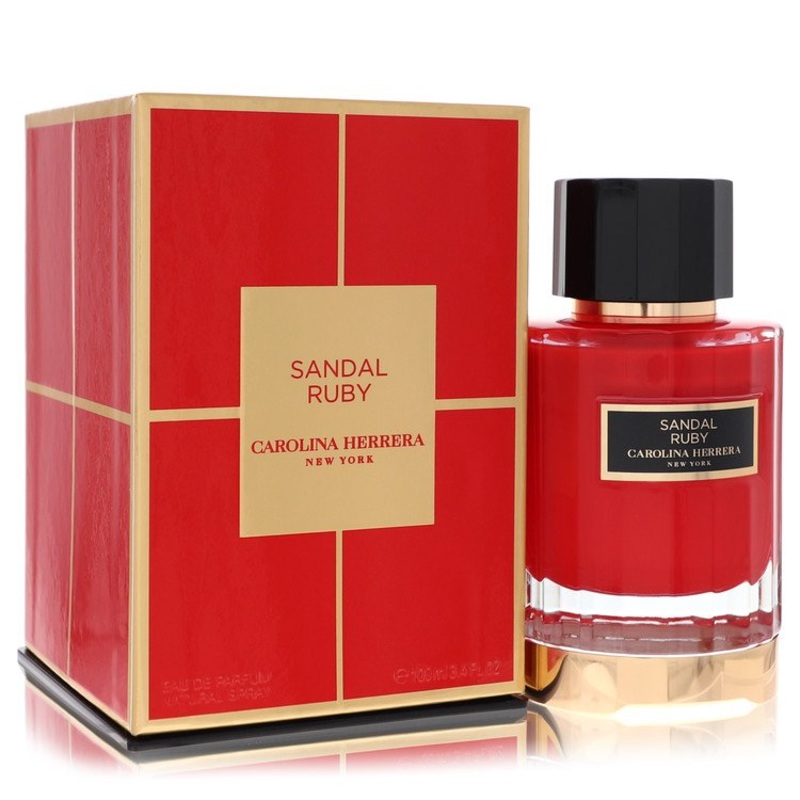 Sandal Ruby by Carolina Herrera For Women Eau De Parfum Spray (Unisex) 3.4 oz