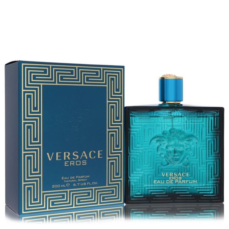 Versace Eros by Versace Eau De Parfum Spray 6.8 oz for Men - Premium Designer Fragrance