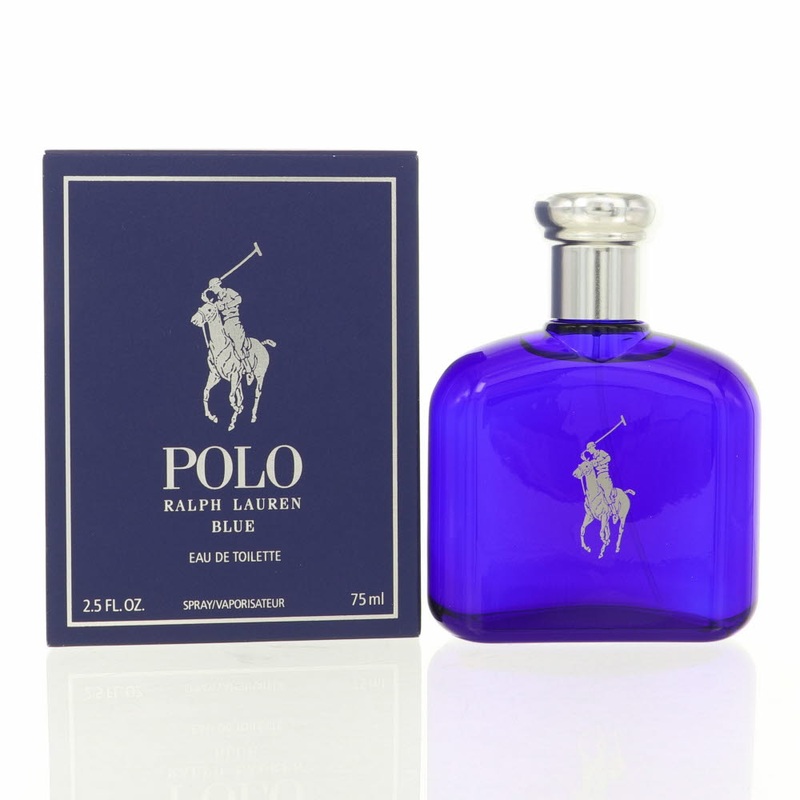 Polo Blue By Ralph Lauren 2.5 Oz Eau De Toilette Spray For Men In Box