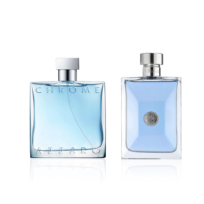 Chrome by Azzaro and Versace Pour Homme by Versace
