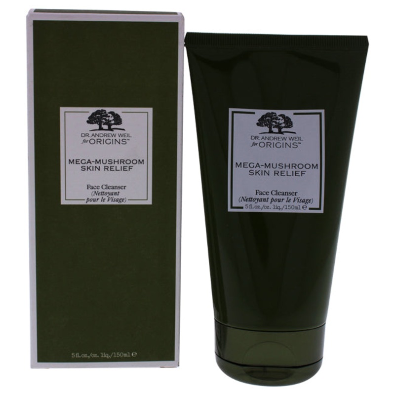Mega-Mushroom Skin Relief Face Cleanser by Origins for Unisex - 5 oz Cleanser 5 oz.