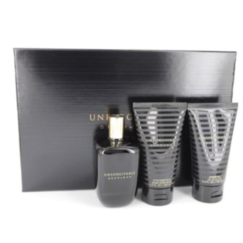 Sean Jean Unforgivable 3 Piece Gift Set 3 Piece Gift Set W/ 4.2 Oz