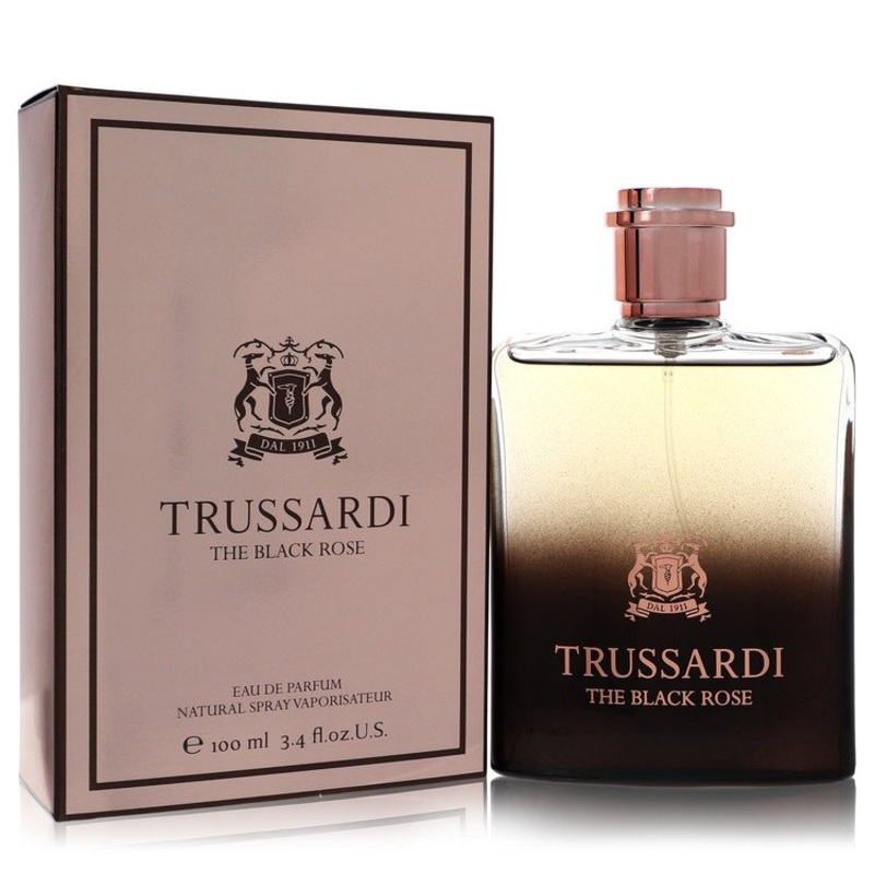 The Black Rose by Trussardi Eau De Parfum Spray (Unisex) 3.3 oz for Women - Premium Designer Fragrance