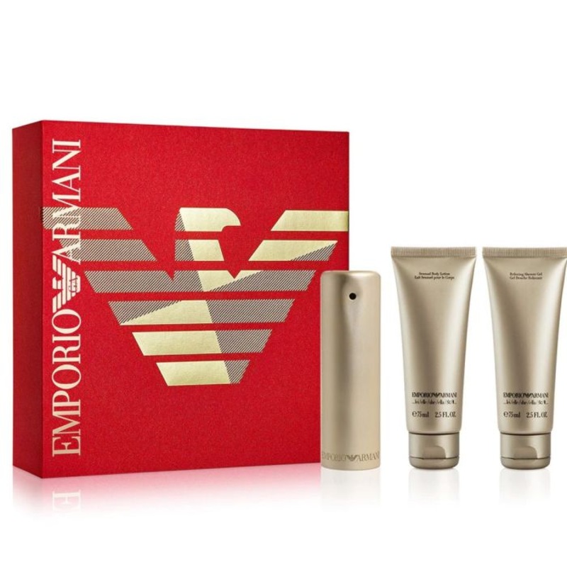 Emporio Armani 3 Piece Gift Set by Giorgio Armani for Women