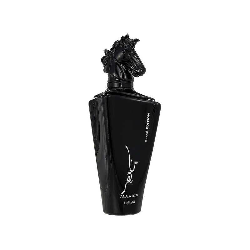 Lattafa Maahir Black Edition For Men By Lattafa Eau De Parfum Spray 3.4 oz