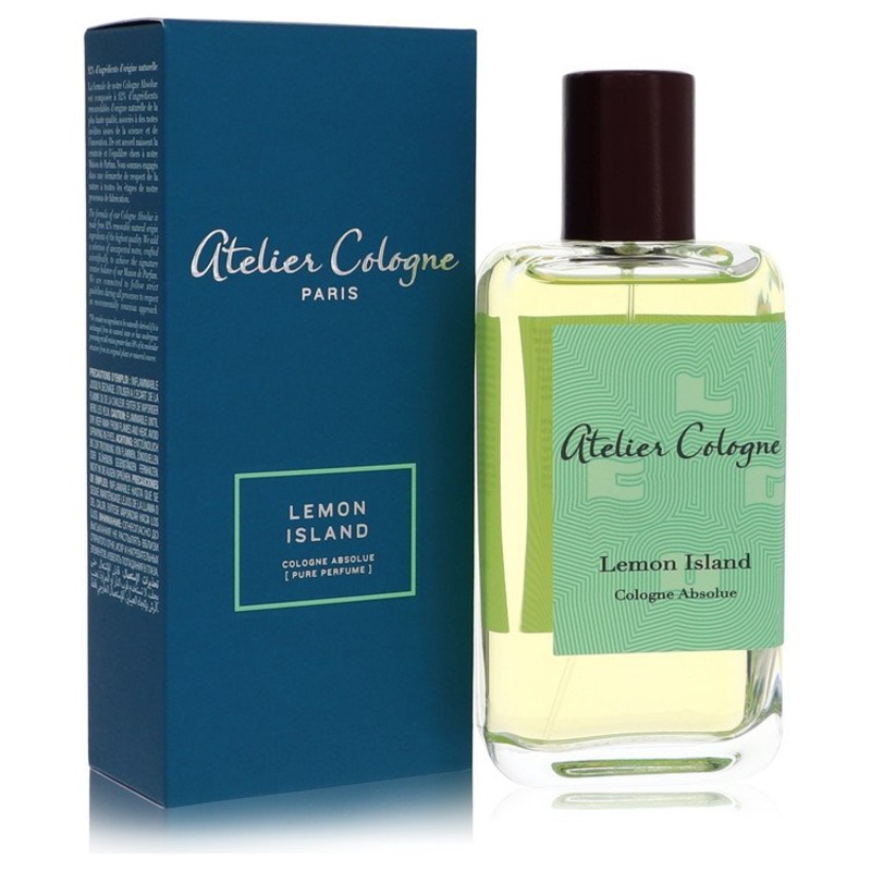 Lemon Island by Atelier Cologne Pure Perfume Spray (Unisex) 3.3 oz for Men - Premium Designer Fragrance
