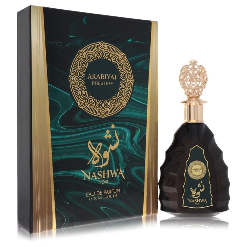 Arabiyat Prestige Nashwa Noir by Arabiyat Prestige Eau De Parfum Spray (Unisex) 3.4 oz for Men - Premium Designer Fragrance