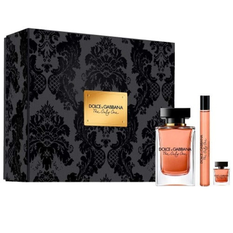 D & G The Only One 3 Piece Gift Set 3 Piece Gift Set With 3.4 Oz EDP