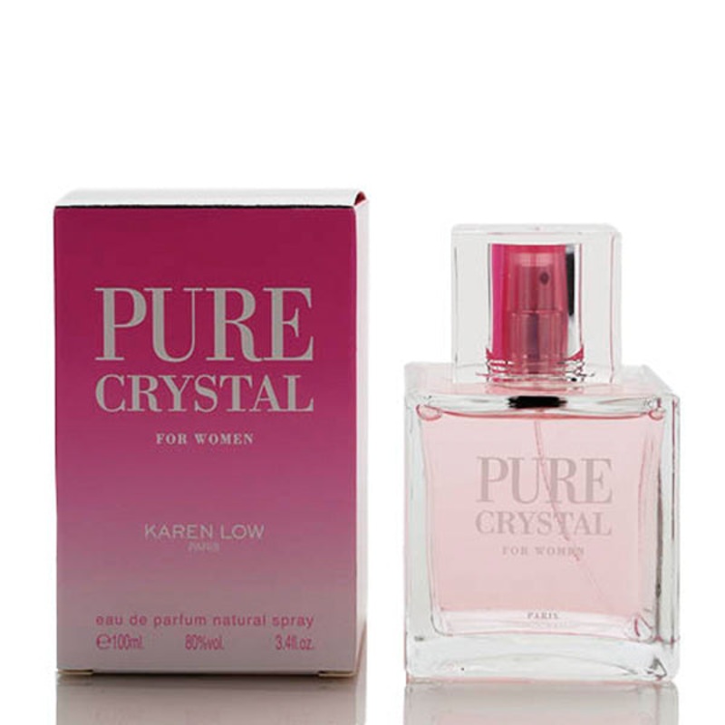 Pure Crystal by Karen Low 3.4 Oz. Eau De Parfum For Women