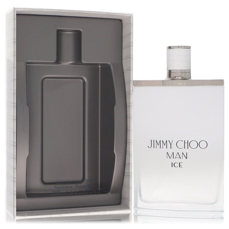 Jimmy Choo Ice by Jimmy Choo Eau De Toilette Spray 6.7 oz for Men - Premium Designer Fragrance