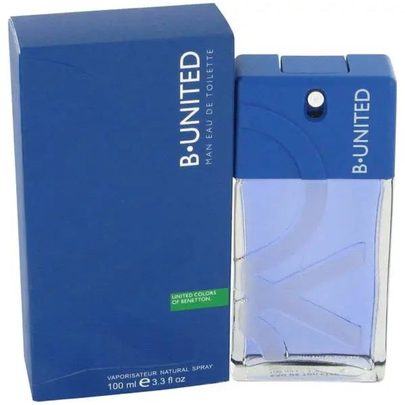 B United Cologne By Benetton 3.4 OZ Eau De Toilette for Men