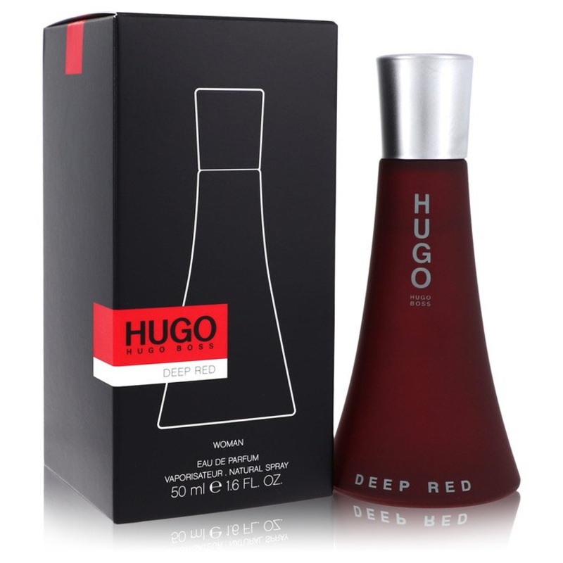 hugo DEEP RED by Hugo Boss Eau De Parfum Spray 1.6 oz for Women - Premium Designer Fragrance